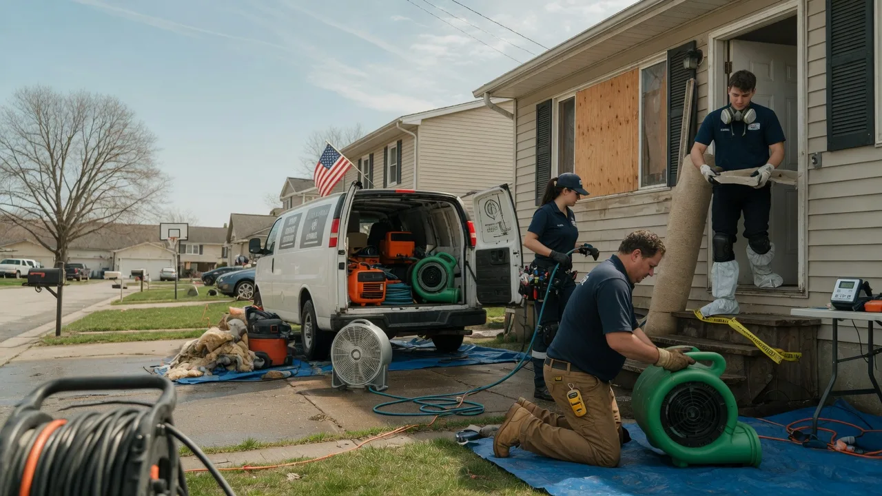 Water Damage Restoration in Bennington, IN near me